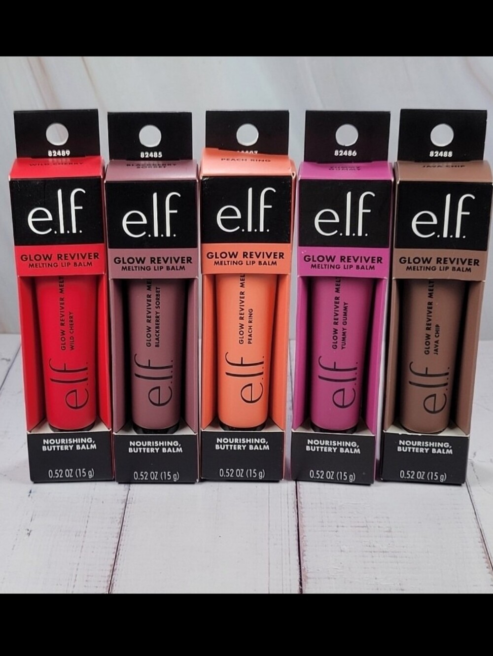 Elf Glow Reviver Melting Lip Balm Bundle BNIB